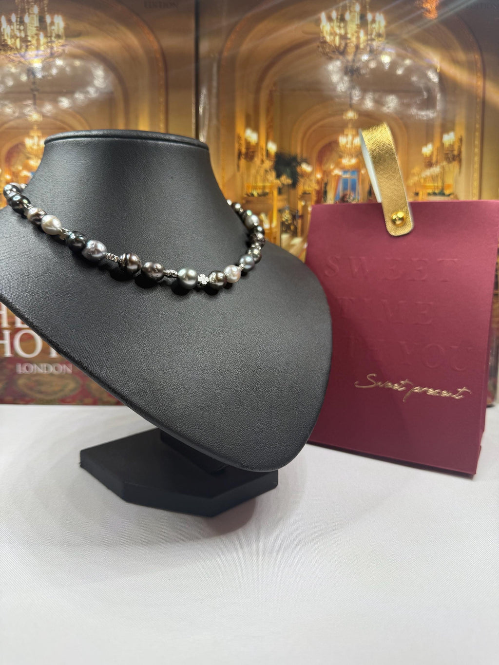 Tahitian Saltwater Pearl Necklace For Men or Women Unisex N094