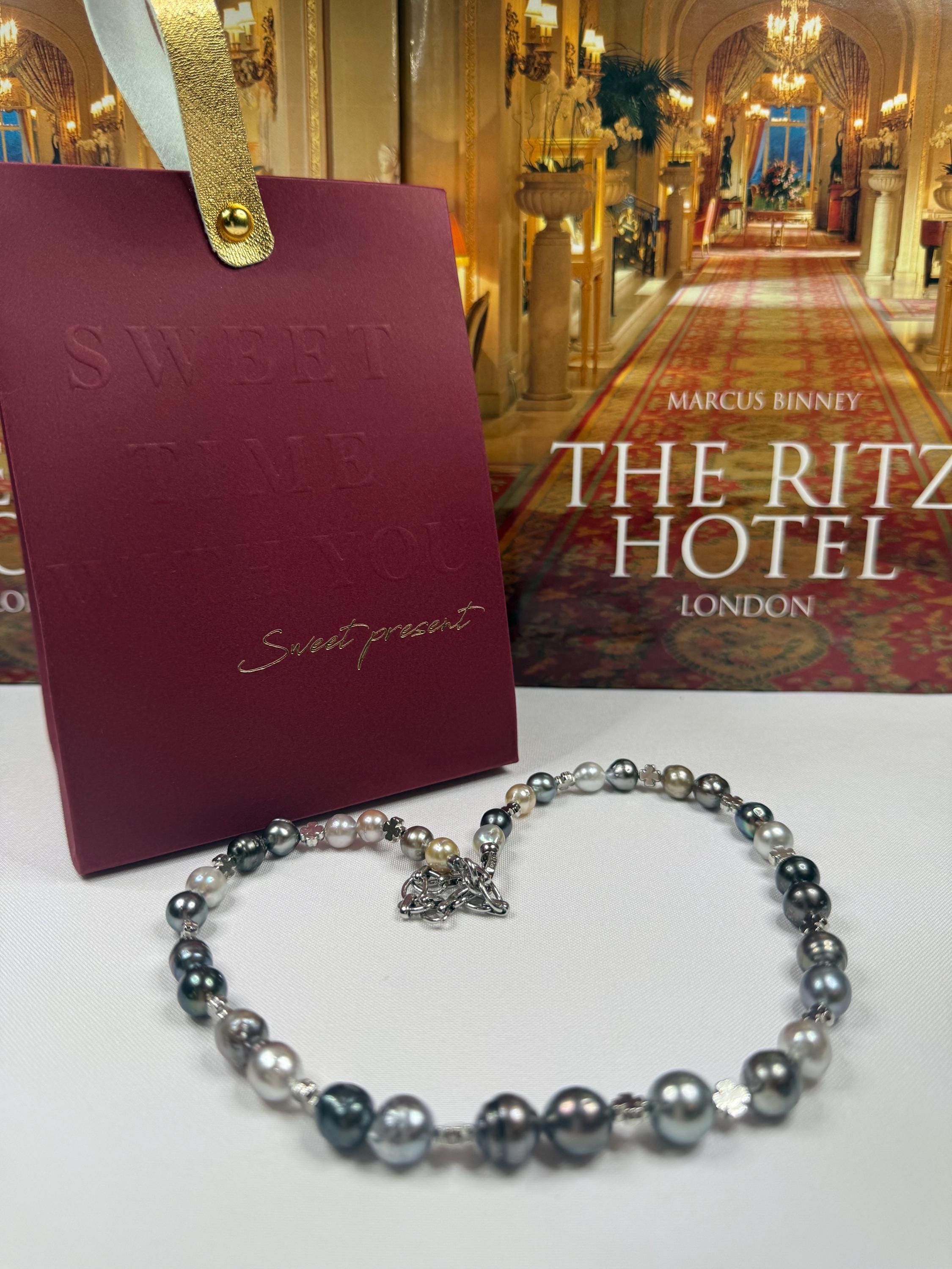 Tahitian Saltwater Pearl Necklace For Men or Women Unisex N094