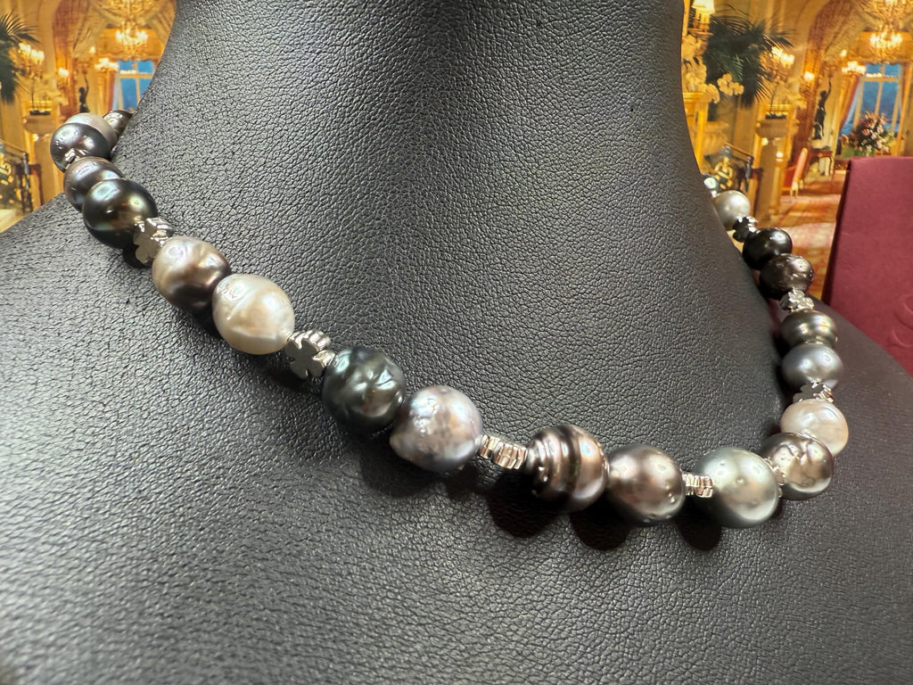 Tahitian Saltwater Pearl Necklace For Men or Women Unisex N094