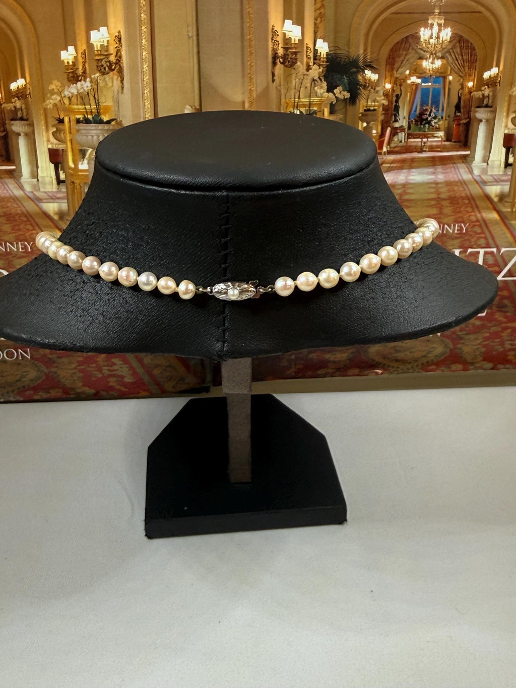 Vintage Mikimoto Graduated 21in  Pearl Necklace 5-8mm - N168