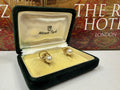 Vintage Mikimoto 14ct Yellow Gold Swirl Scew on Earrings For Non Pierced Ears - E-158